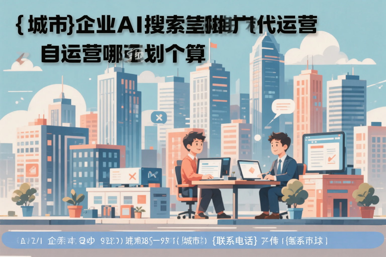 可克达拉企业AI搜索推广代运营和自运营哪个更划算