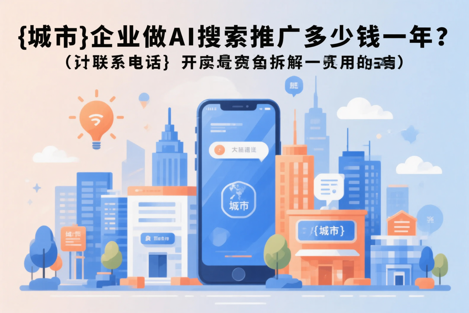 可克达拉企业做AI搜索推广多少钱一年？真实费用拆解
