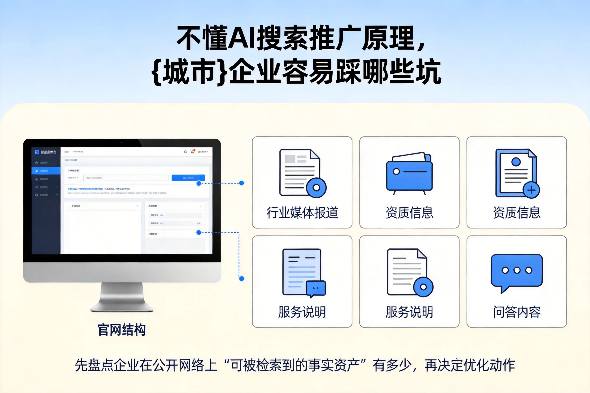 不懂AI搜索推广原理，可克达拉企业容易踩哪些坑