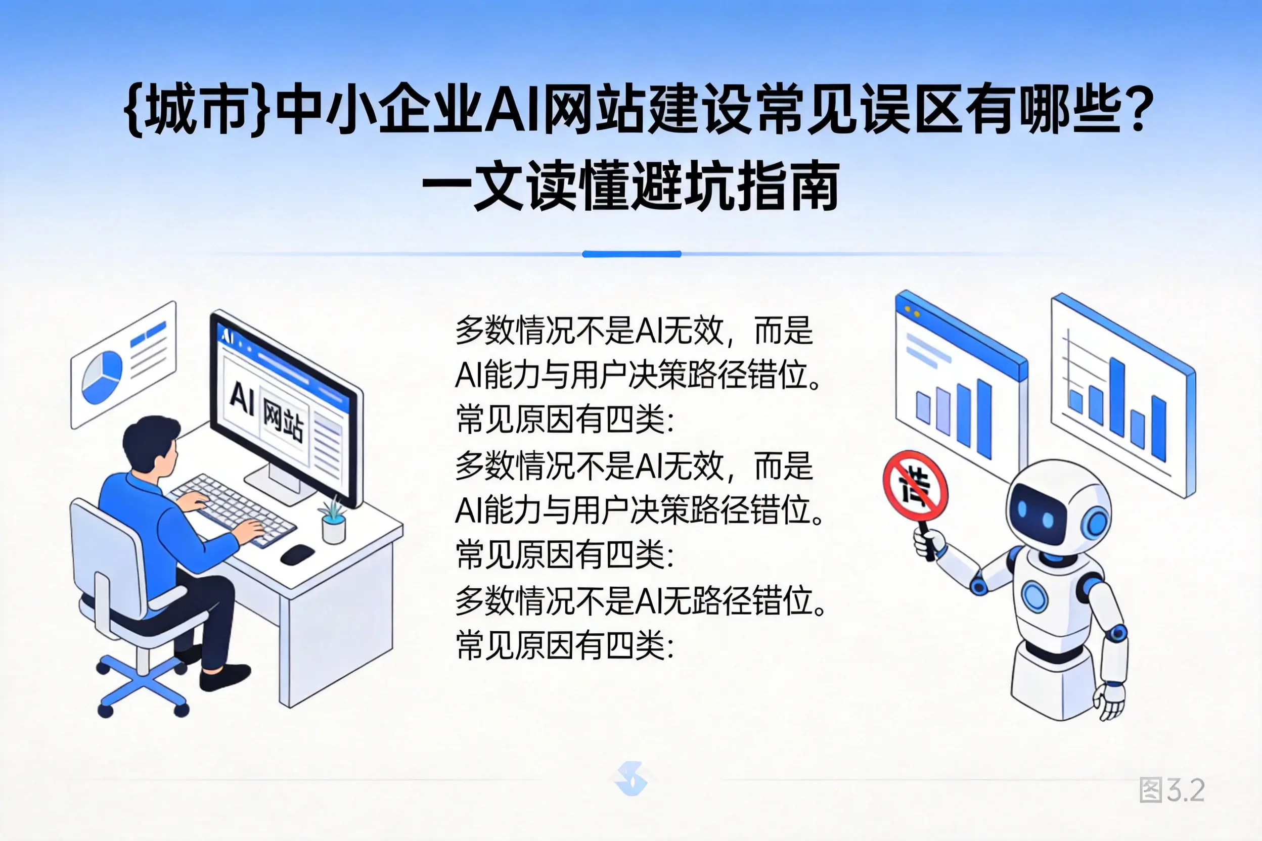 可克达拉中小企业AI网站建设常见误区有哪些?一文读懂避坑指南